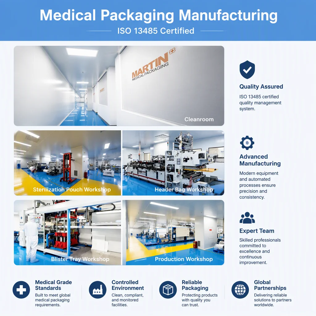 Customized Plastic Tray Sterile Packaging Tray Vacuum Formed Tray for Medical Instrument