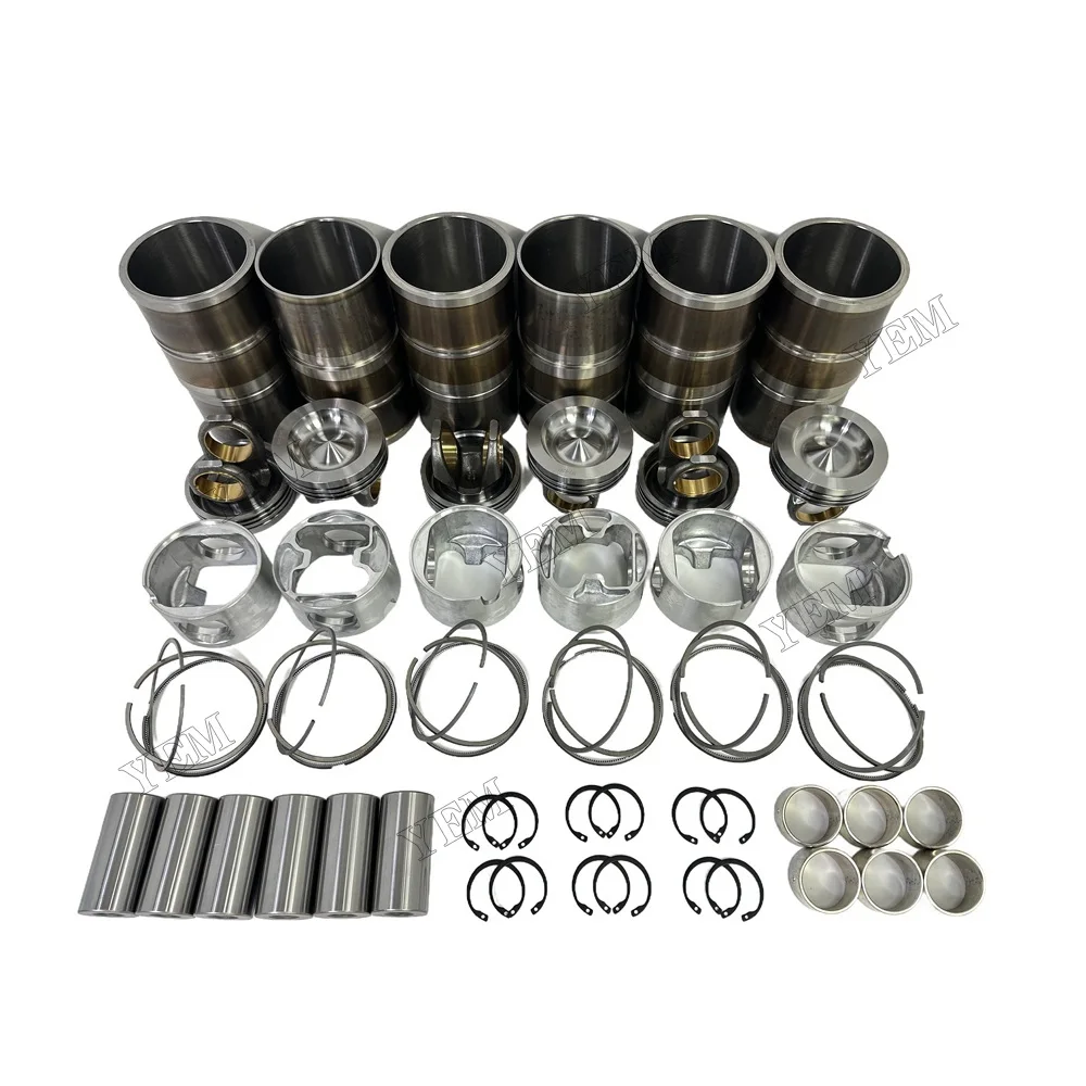 Cylinder Liner Kit Fit for Caterpillar C-9 Engine 2