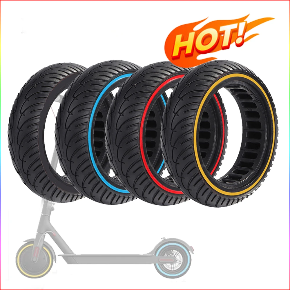 Ridefixing EU Stock New Original Honeycomb Rubber Solid Tires For Xiaomi M365 Electric Scooter 8.5 Inch Tire Tubeless Solid Tyre