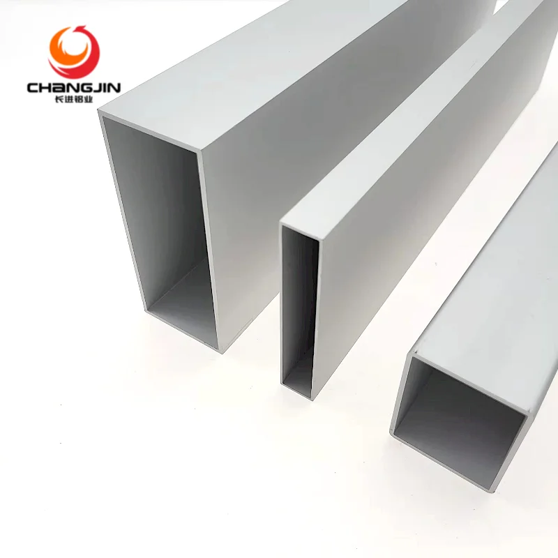 LANGLITZ Metalle Aluminium Square Tube / Aluminium Rectangular Tube, Aluminium Cable Profile 80 X 40 X 3 Mm X 2000 4 Mm