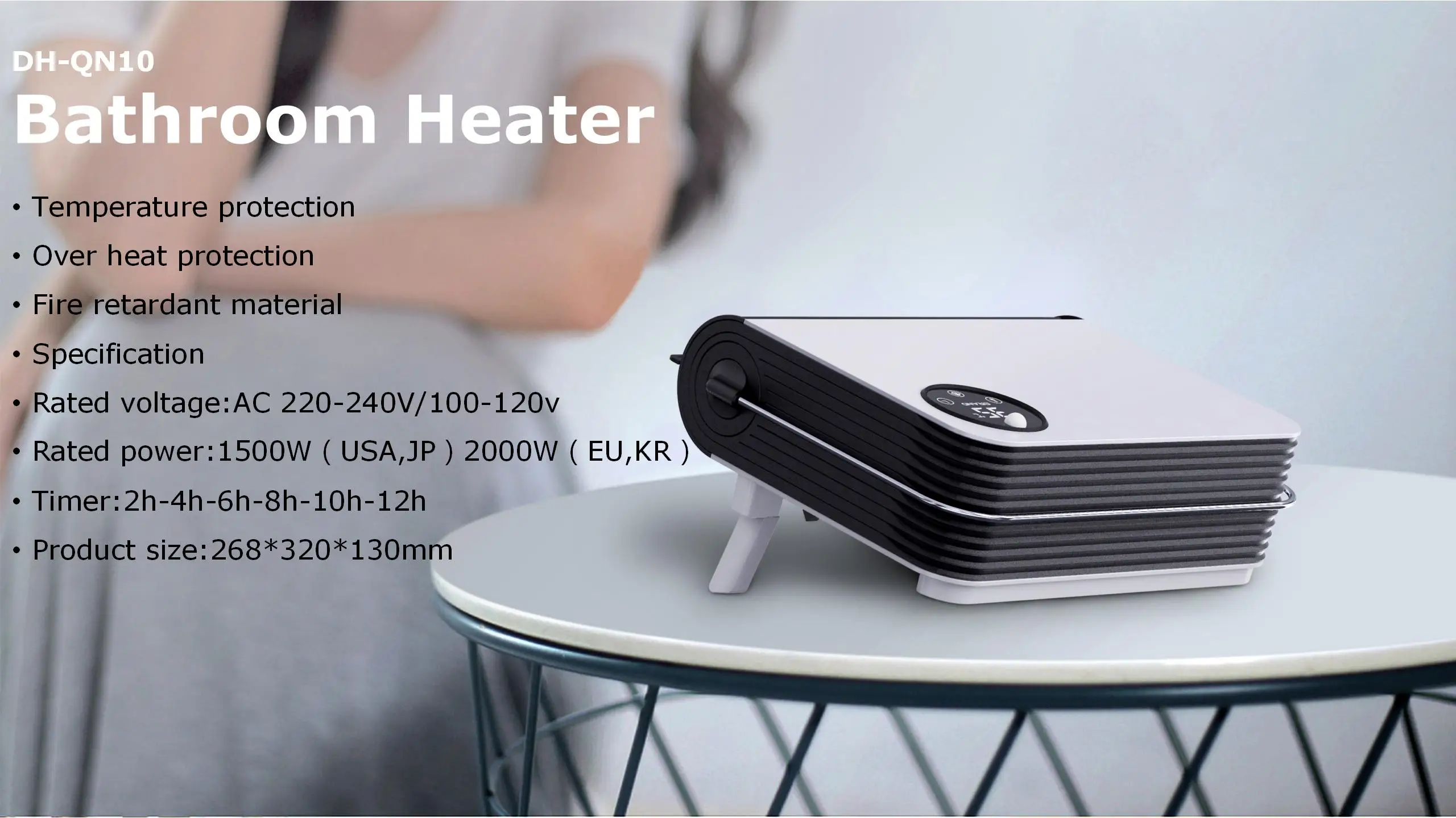 Electric Heater, 2000W, Wall, Ceiling - detail 22