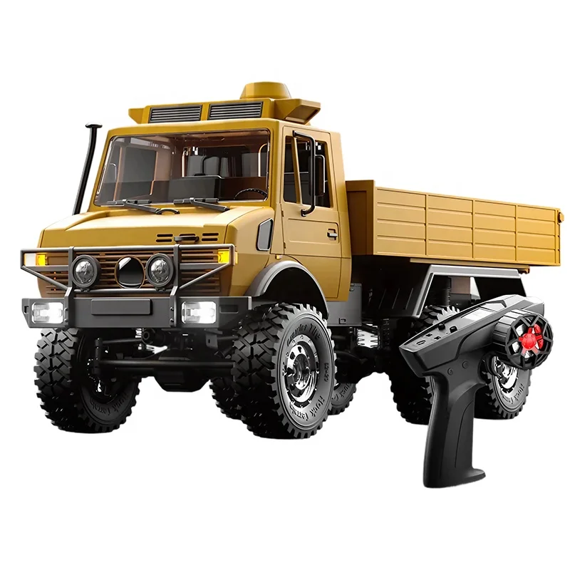 JJRC C8823 1/18 Unimog 6WD RC Transport Truck - Waterproof Remote