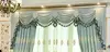 Blue valance