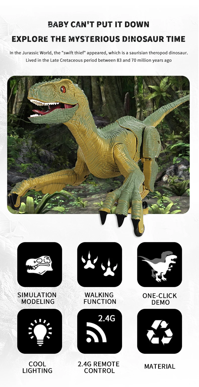 2.4g Rc Dinosaur Assassin Simulation Dinosaur Intelligent Sound Posture  Remote Control Dinosaur Toy With Light - Buy Dinosaur Toy Remote Control,Rc  Dinosaur Assassin,Rc Toys Dinosaurs For Kids Product on Alibaba.com