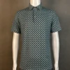 Geometric Pattern (Brown/Blue)