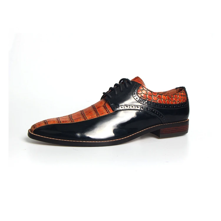 Promotional top quality genuine leather men shoes formal genuine leather