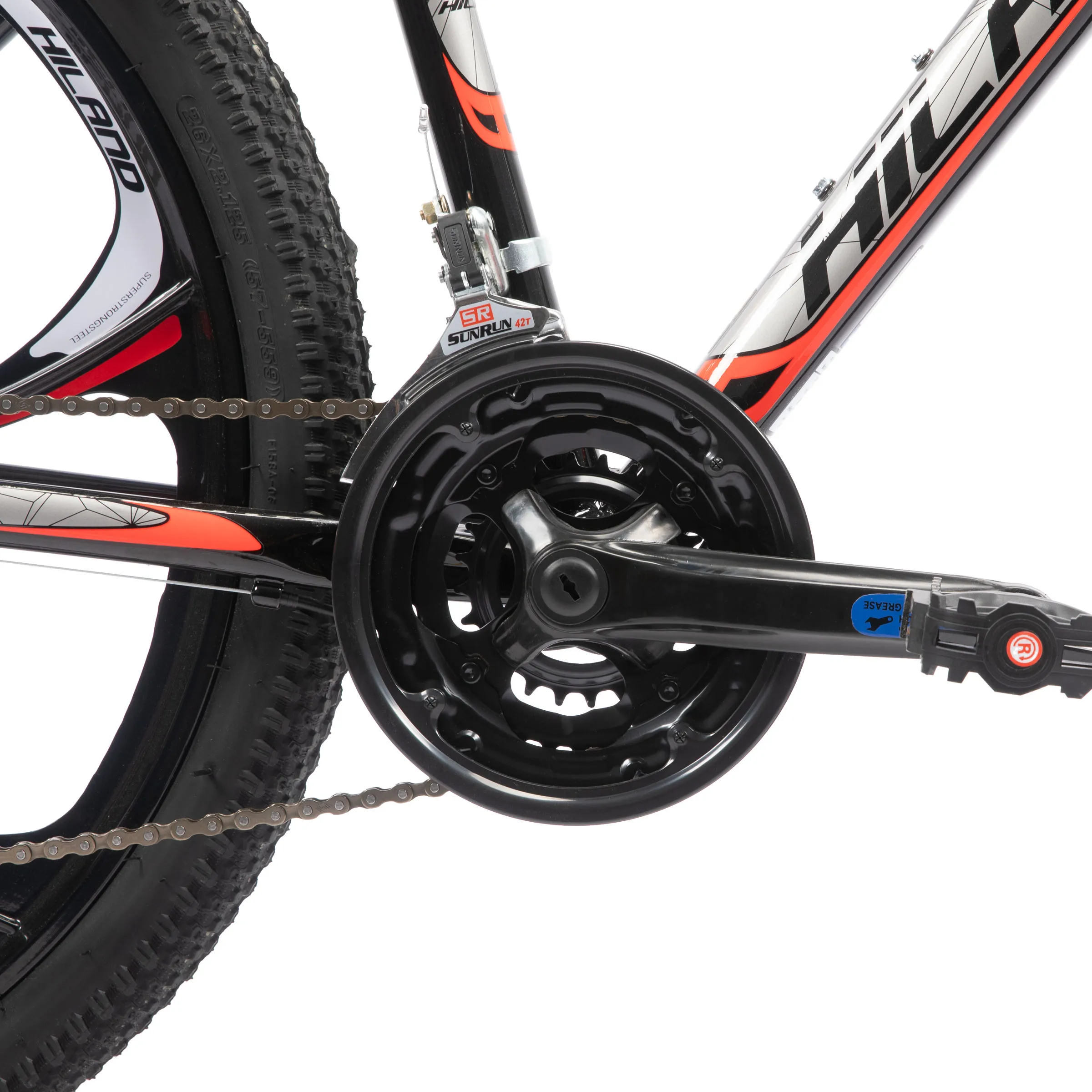 JOYKIE HILAND 26-Inch 18-Speed Mountain Bike - Durable & Customizable