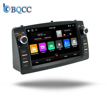 BQCC 2Din 7 inch Android 13 touch screen car radio supports carplay Android BT WIFI GPS RDS Mirrorlink car player for BYD F3