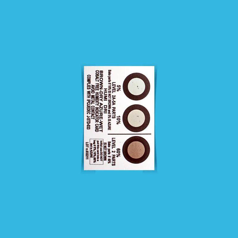 Relative Humidity Indicator Moisture Indicator Paper