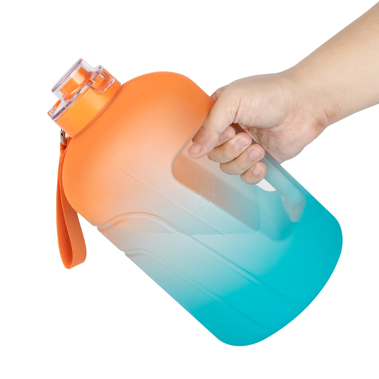 Bottled Joy Large Water Jug Half Gallon Bottle With Handle 2.5l 85 Oz BPA  for sale online