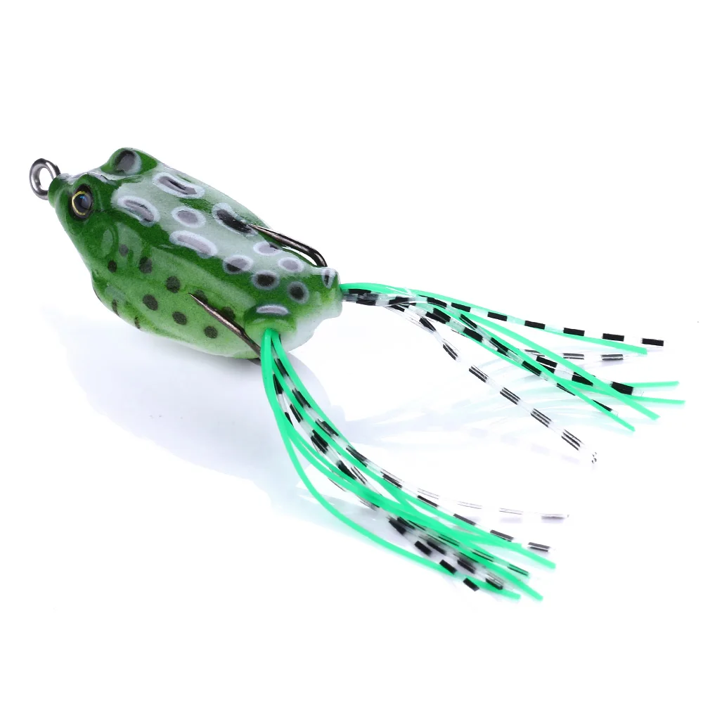 Fishing Tackle 5 Color 5.5cm/8g Soft Frog Lure Bass Fishing Lure - China  Frog Lure and Fishing Lure price