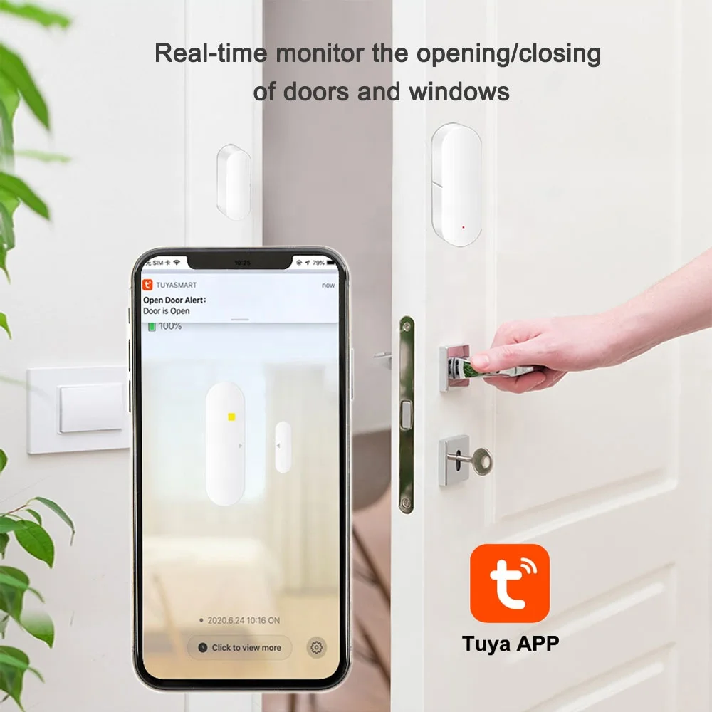 Portatile 120 Wireless Touch Sensor allarme di sicurezza Portatile 120 Wireless Touch Sensor allarme di sicurezza