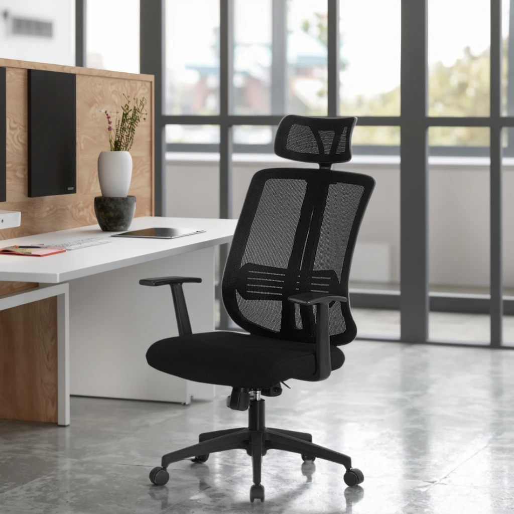 Elegant Mesh Office Chair Comfort Style for Home Office