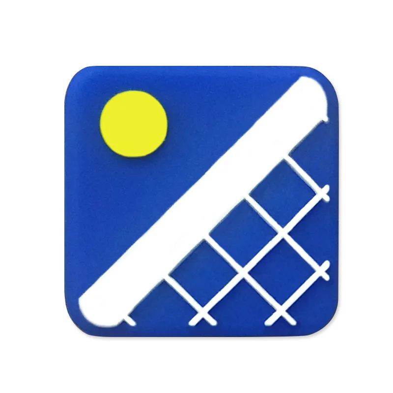 OEM пользовательский логотип силиконовые теннисные Демпферы для рекламных подарков