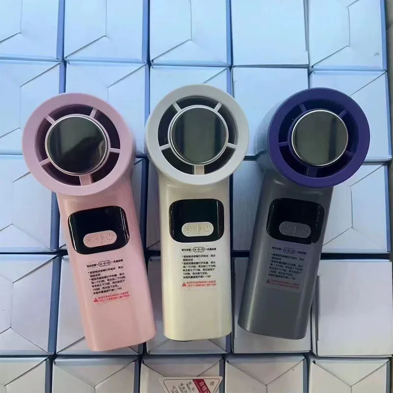Dropshipping Multifunctional Electric Handheld Small Fan Wireless Portable Mini Quiet Ventilator Desktop Fan Air Cooler