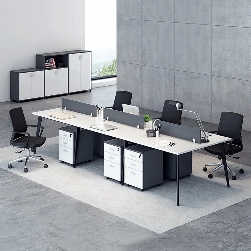 Curved Shape Light Wood Lap Desk Minimalis Office Desk Study Computer Desk