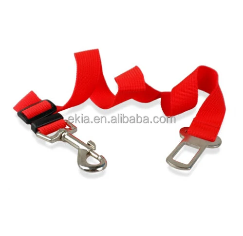 Seatbelt Harness Leash Clip Pet Dog Car Belt Security Keep Your Dog Safe When Drives High Quality Universal Nylon Dog Seat Belt