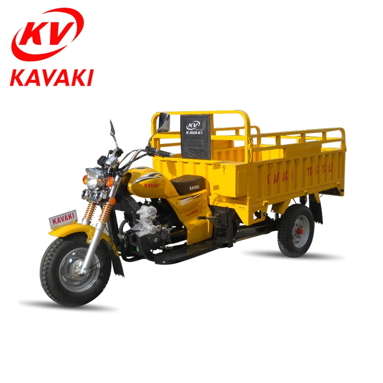 Agriculture Use Three Wheel Motor 200cc air Cooled Gasoline Petrol Electric Power Cargo Tricycles 150cc Differential Gear