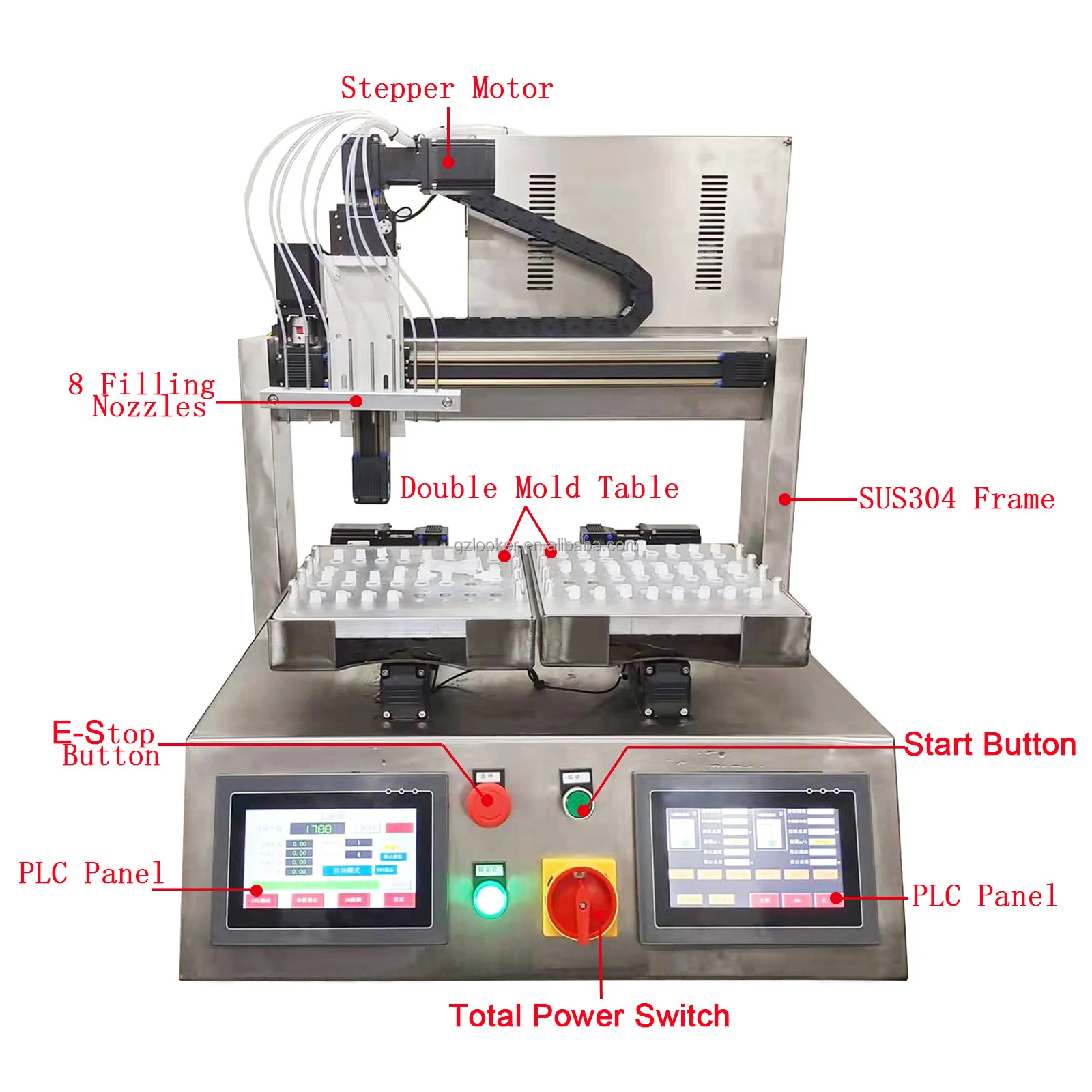 Sampling Tube Loader Disposable Sampling Test Tubes Filling Mass Production Auto Bottling ...