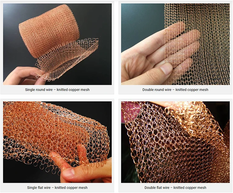 Knitted Copper Wire Mesh 5