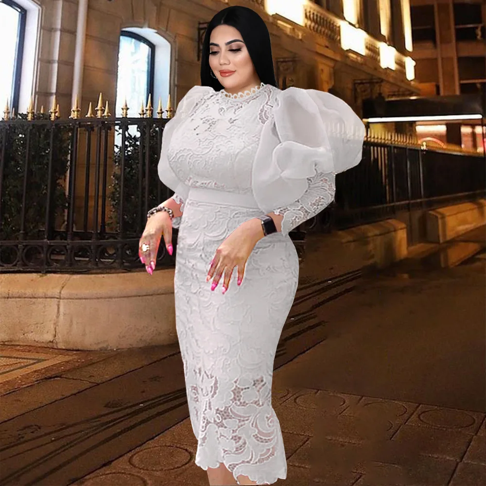 Pink Lace Party Bodycon Elegant Classy Retro Women Prom Dress Plus Size 4XL Pink Lace Party Bodycon Elegant Classy Retro Women Prom Dress Plus Size 4XL