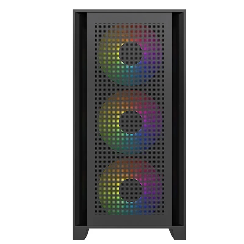 Gaming Computer Case High End Mesh Panel ATX Gaming PC Case Easy Disassembly Computer Cases & Towers CPU Cabinet for Pc Parts