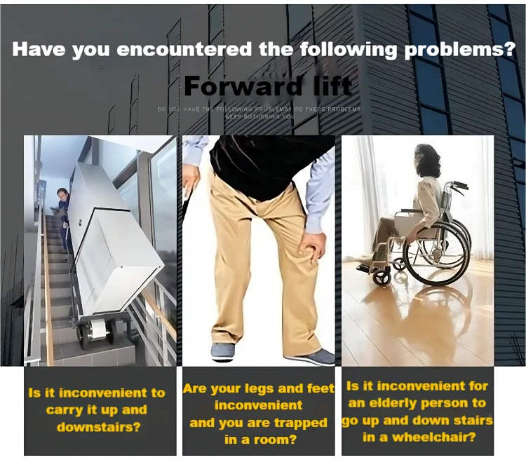 Hydraulic Wheelchair Vertical Lift/stair Lift Chair/wheelchair Stair