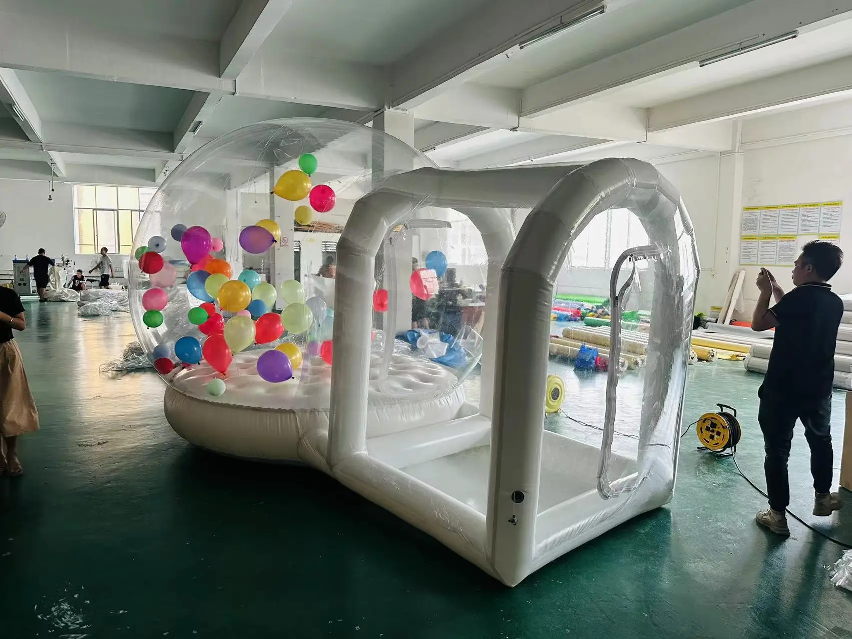 In Stock Jumping Bouncy Bubble House Pvc Transparent Inflatable Bubble