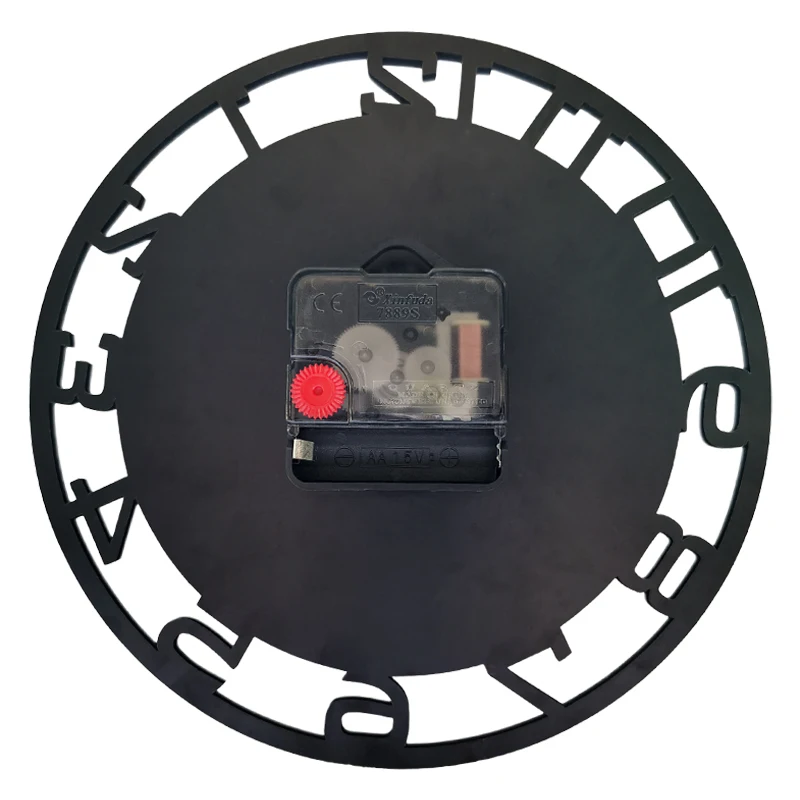 Заводская цена 20 см 30 сублимационная печать Термотрансферная часы из ДВП настенные круглой формы
