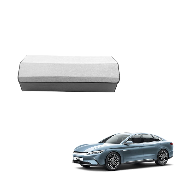 Car Rear Trunk Storage Box for BYD Han Accessories Roughout Rear Trunk Storage Compartment Box Interior Accessory