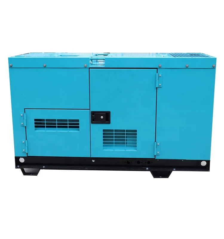 Японский высококачественный двигатель Kubota для 50 Гц с водяным охлаждением кВА мини бытовой сверхтихий дизельный генератор