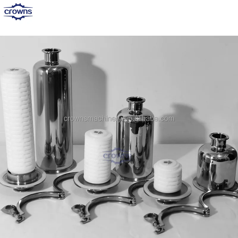 Industrial Sediment Filtration Solution Stainless Steel Multi Cartridge Filter Housing