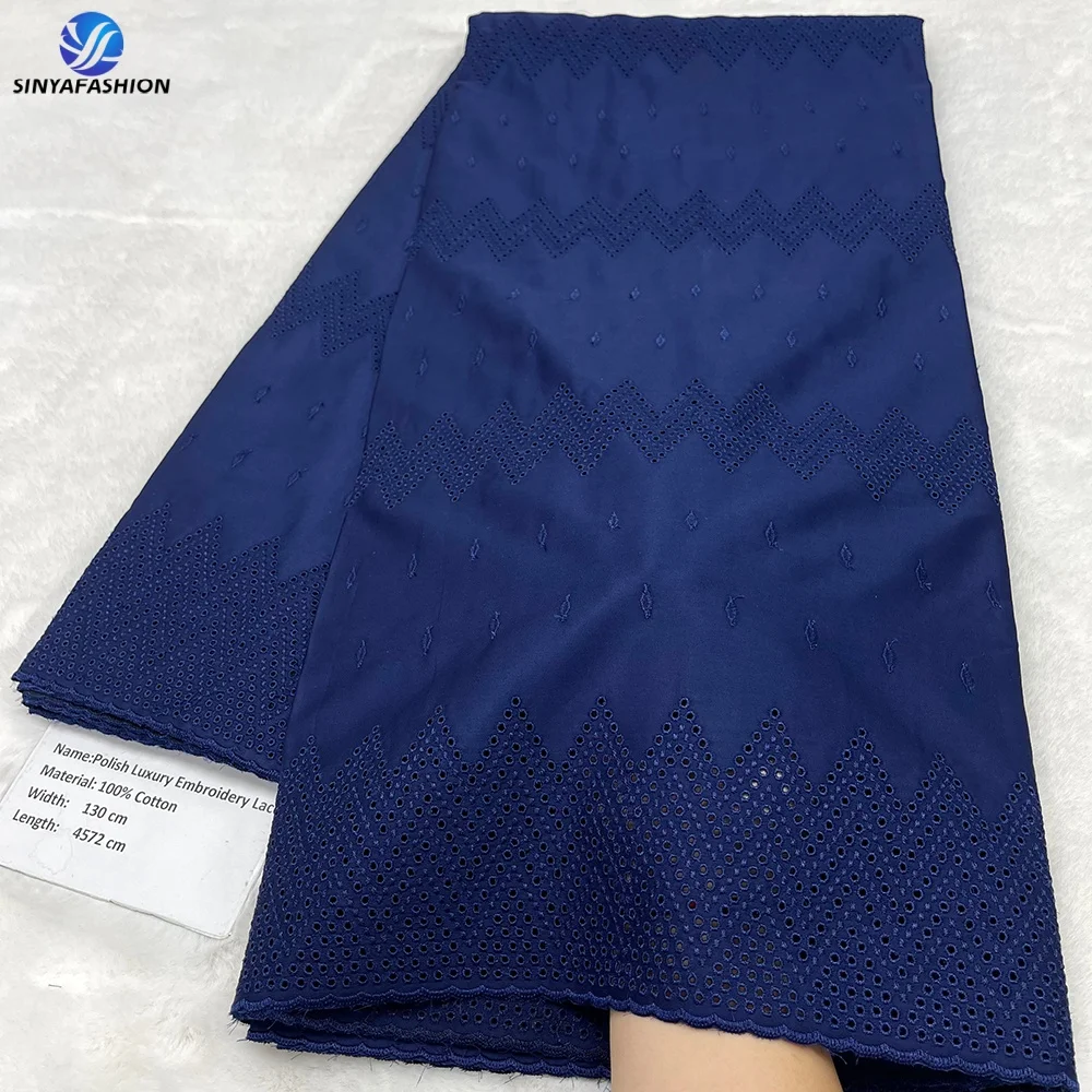 New Design 100% Cotton Embroidery Stain Polish Lace Fabrics Laser African  Women Dress Clothes swiss Voile Polish Lace| Alibaba.com