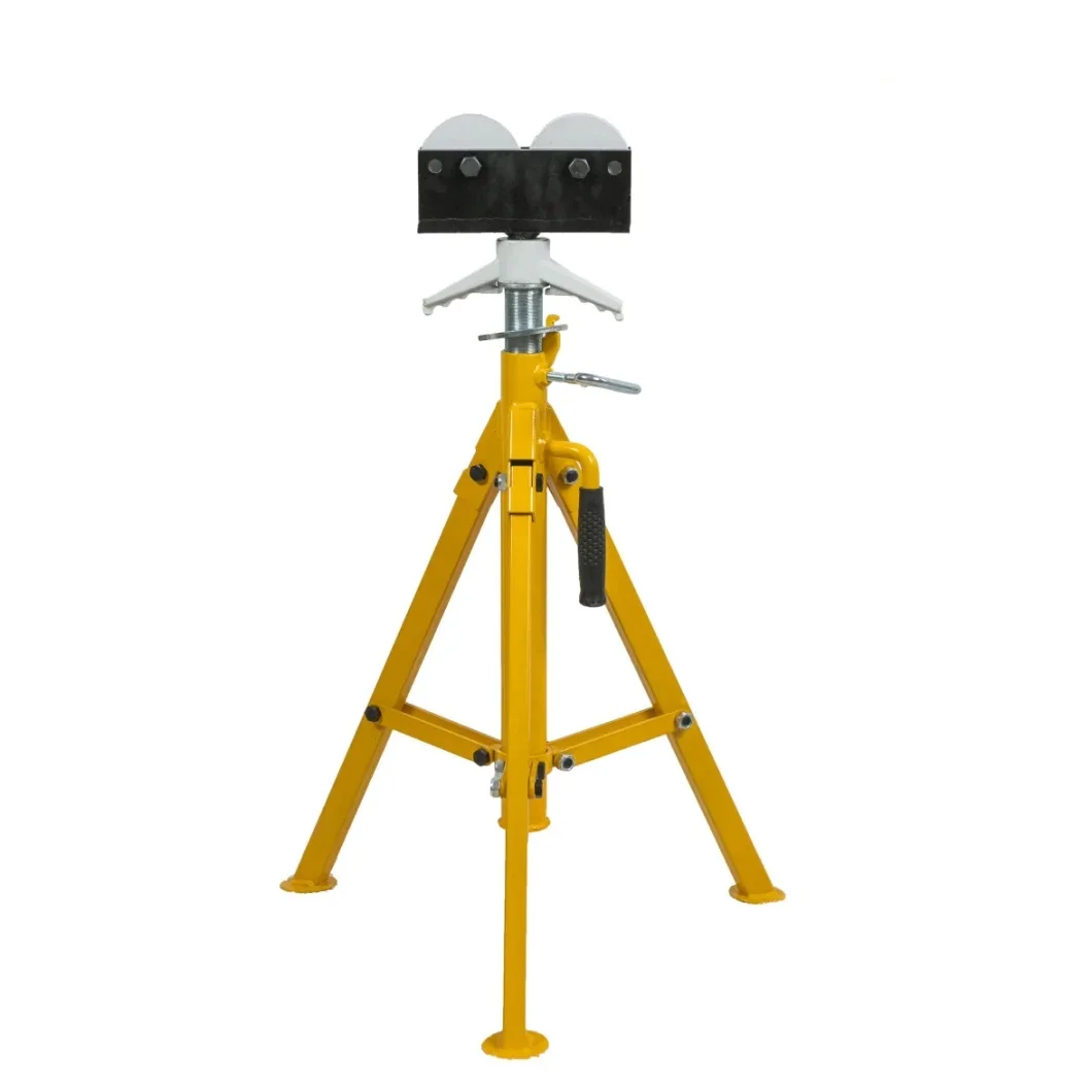 1109B Fixed Pipe Jack Stand Roller Head A3 Steel 1134kg/2500lbs E-Work ...