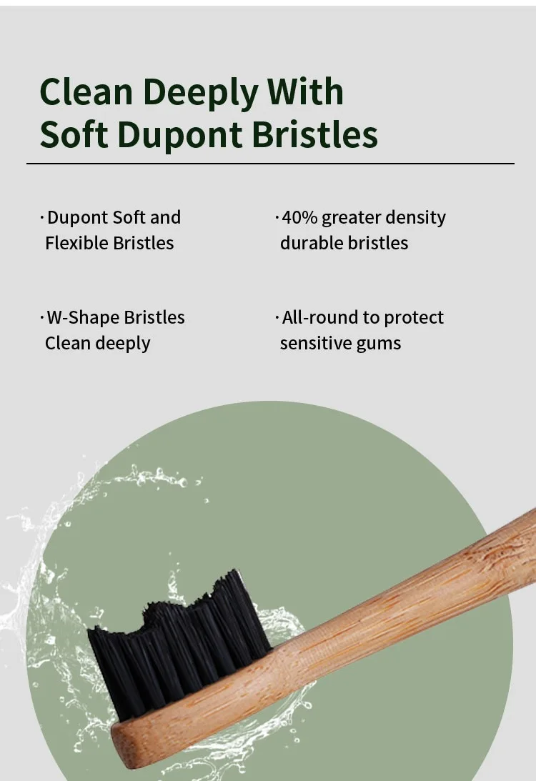Hot Selling Biodegradable Bamboo Electric Toothbrush Rechargeable Soft ...