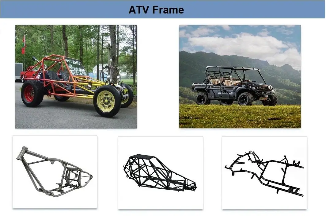 Homemade Utv Rolling Chassis Diy Chinese Factory Custom Powder Coating
