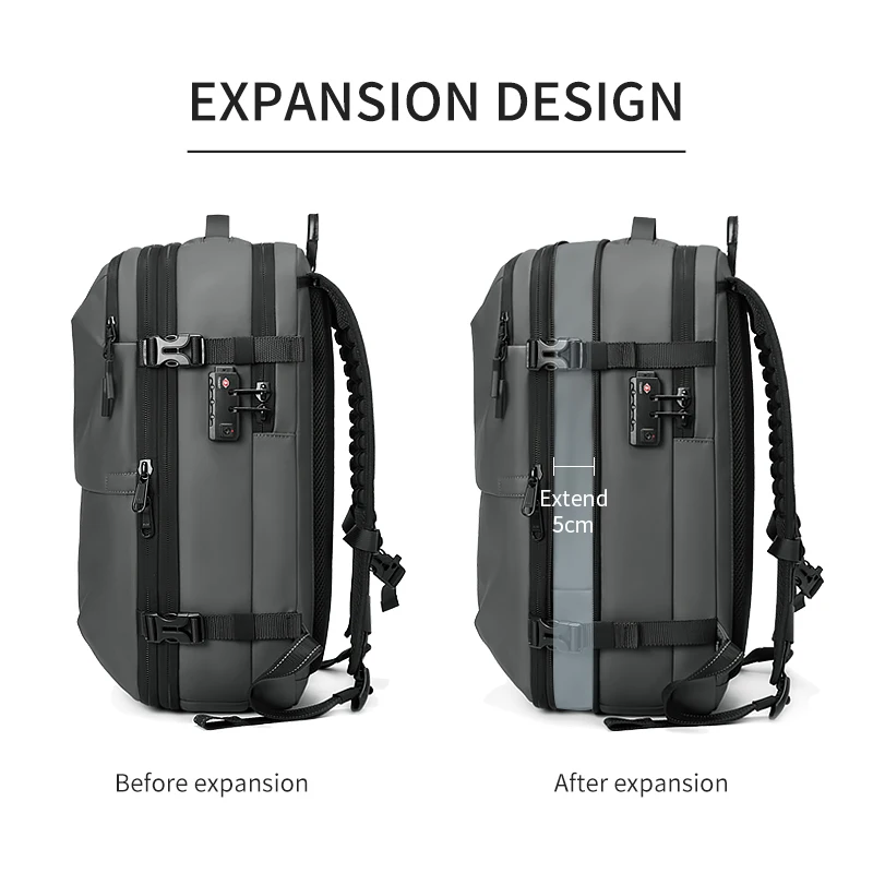 airbag travel deluxe backpack Expandable Airbag Backpack with Vacuum System Travel Air Bag Laptop  Backpack for Business Trip Waterproof Airbag Other Backpacks