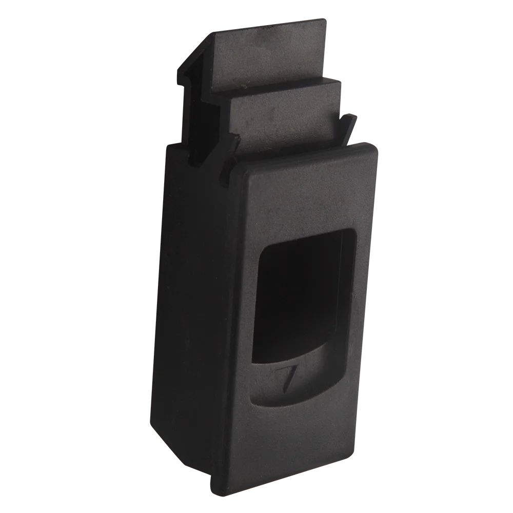 Push to Close Snap in Flush Locking Open Sliding Door Slam Abs Lock Plastic Slide Latch Pull Handle manufacture