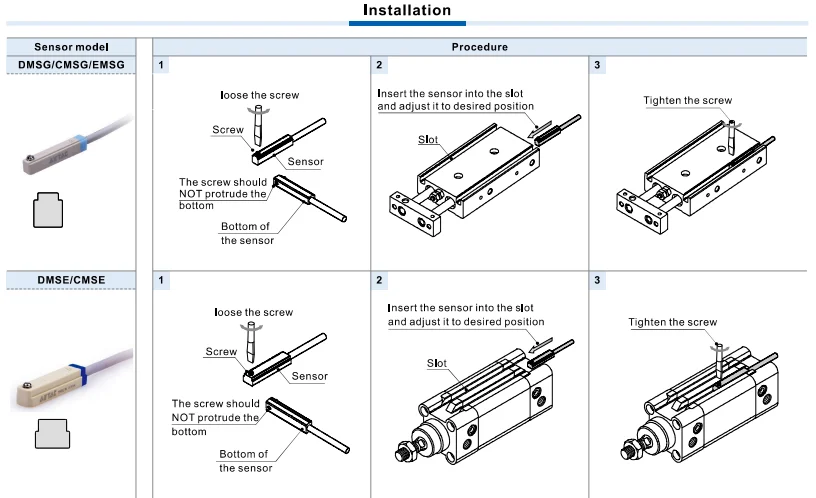 Emb Sensor Switch EMS Series Sensor - Reliable Magnetic Switch Solutions