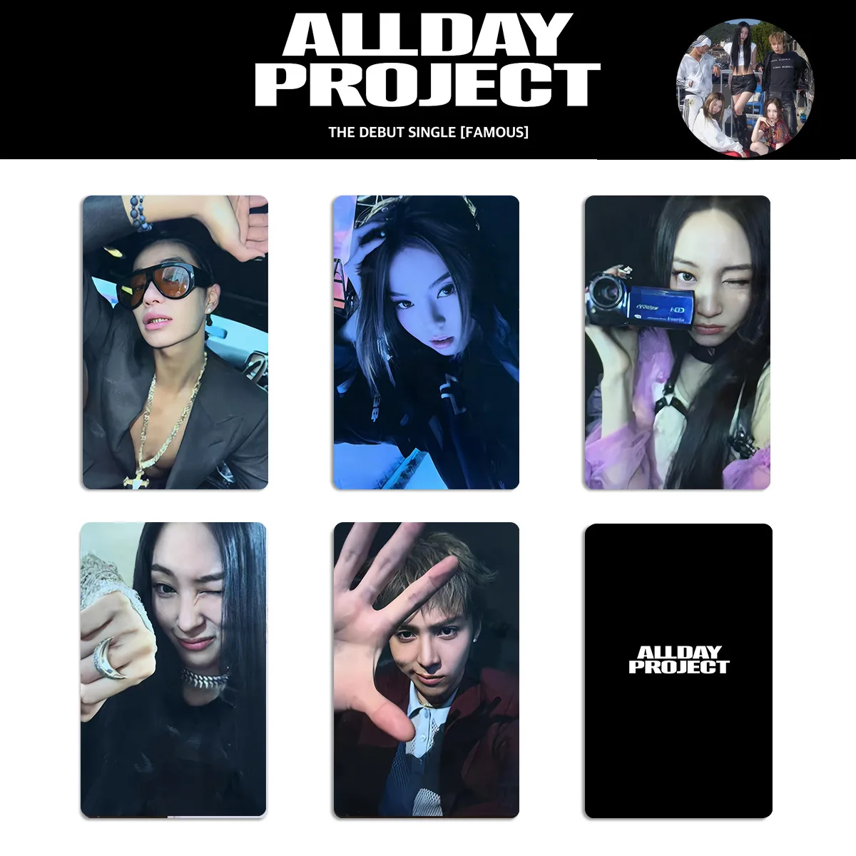 Kpop ALLDAY PROJECT Album Card - Famous Debut Annie Tarzan