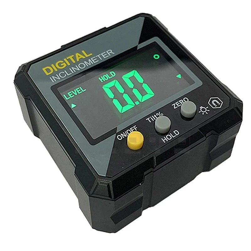 Electronic Level Box Metal Degree Protractor Desk Angle Ruler Tools 360 Mini Digital Protractor