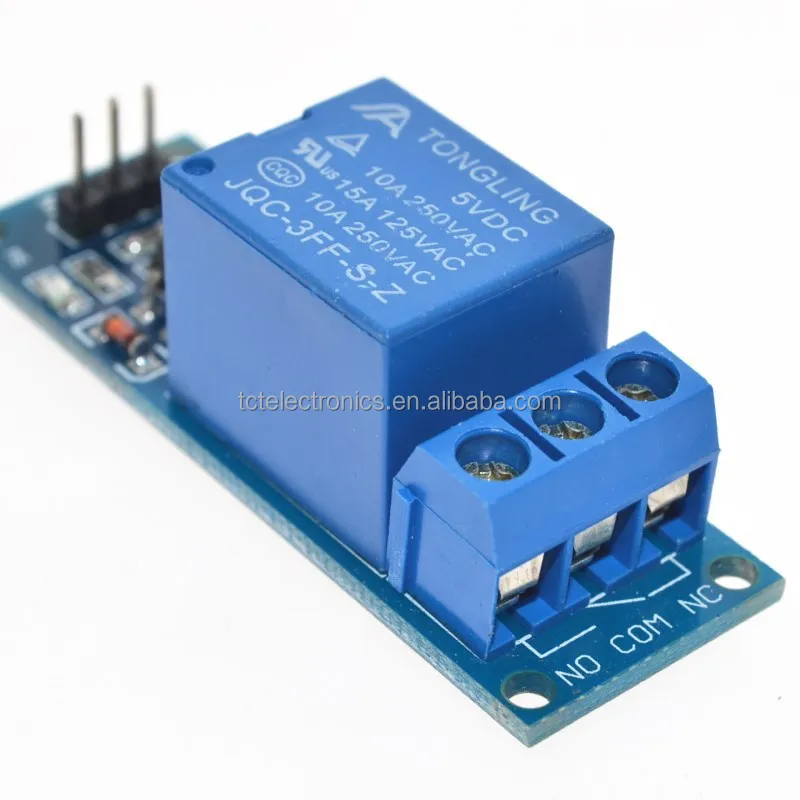 1 Channel 5V/12V Relay Module with Optocoupler Isolation Relay ...
