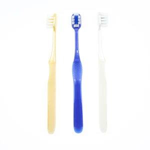 OEM Brand Pure Color Adult Toothbrush Soft Good Selling High Quality New Japan Tooth Brush Private logo