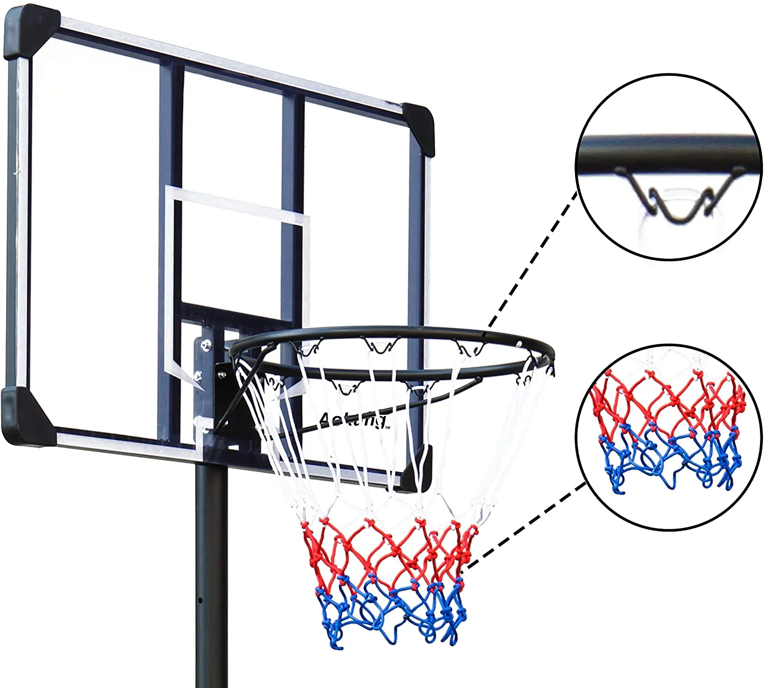 High Quality Outdoor Children Adjustable Portable Moveable Basketball Net System Kids Basket Ball Stand Basketball Hoop