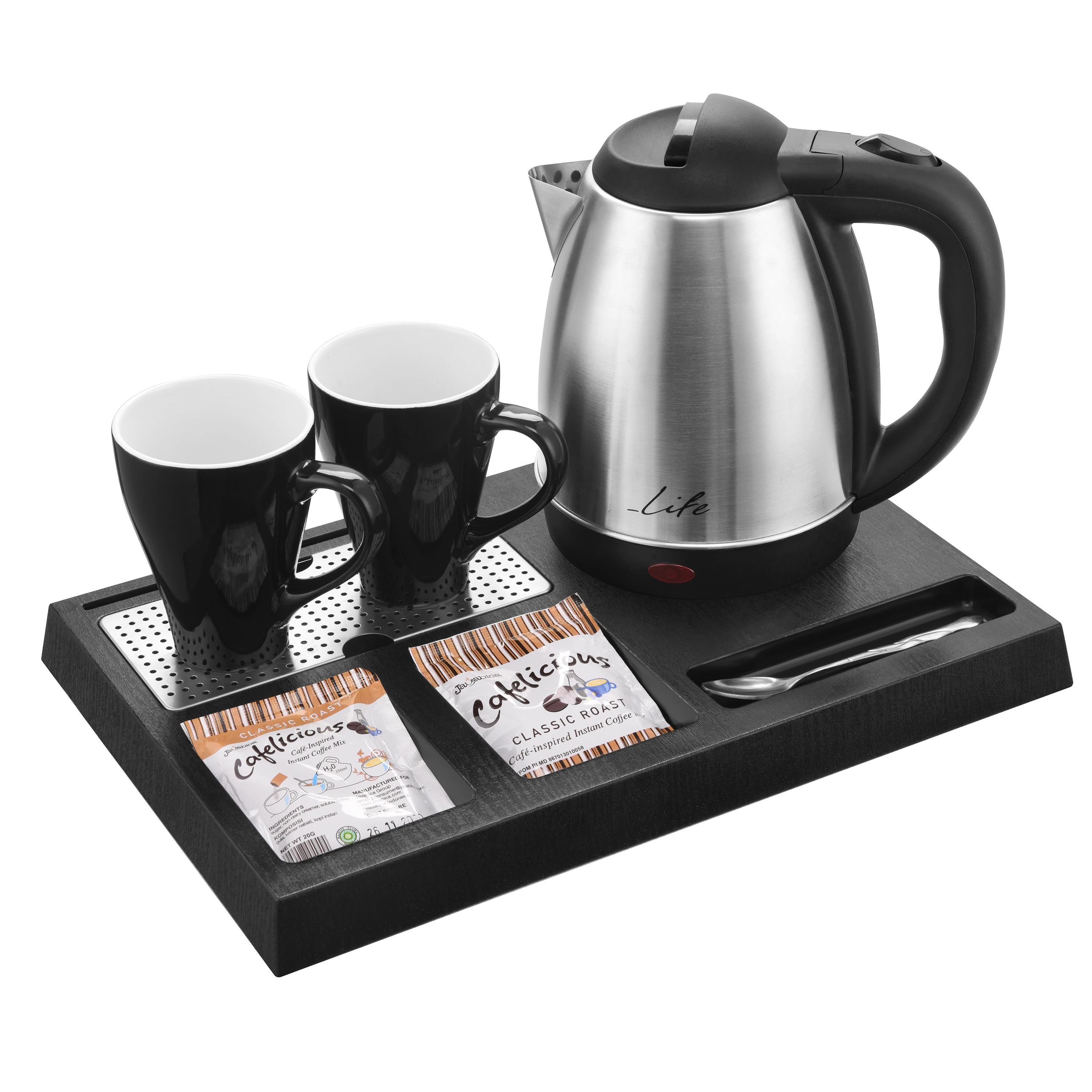 Hotel Tray Sets and Electric Kettle for Boiling Water - China