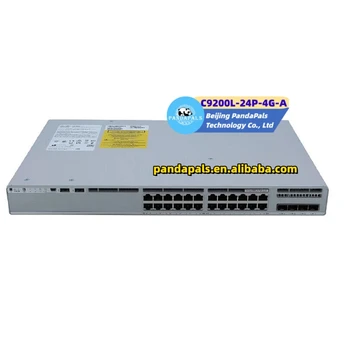 Original new Ciscos Catalysts C9200L-24P-4G-A 24 port poe network switch