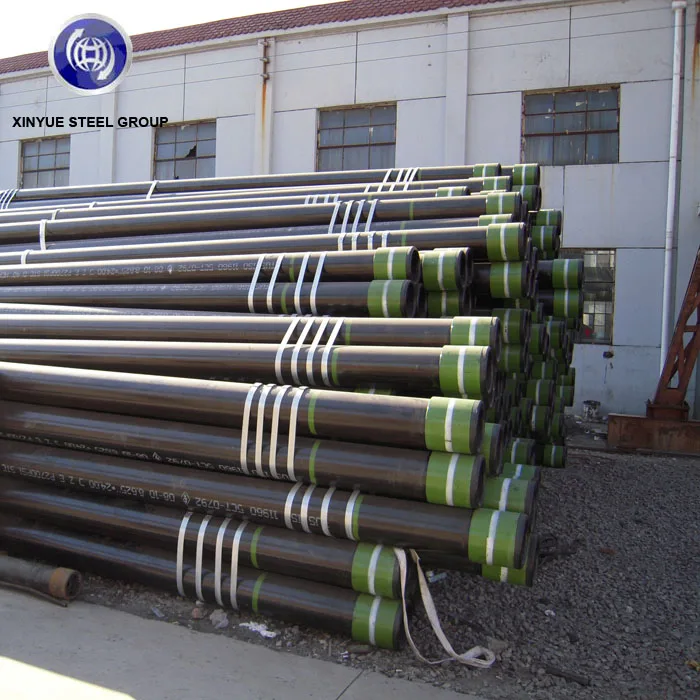 API 5CT Casing Pipe Tubing K55 J55 CS Hydril Seamless Steel Pipe Casing L80 Seamless Steel Casing Pipe