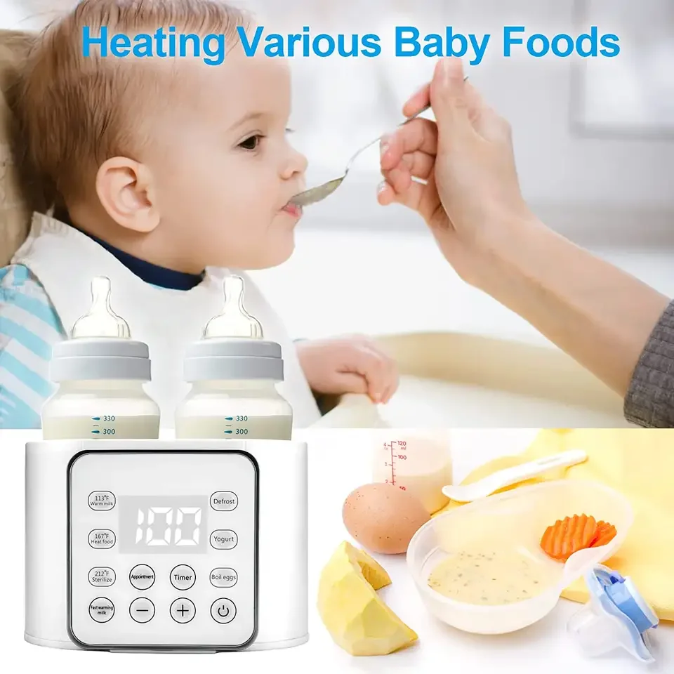 Multipurpose Fast Electric Breastmilk Smart Baby Bottle Sterilizer and Warmer