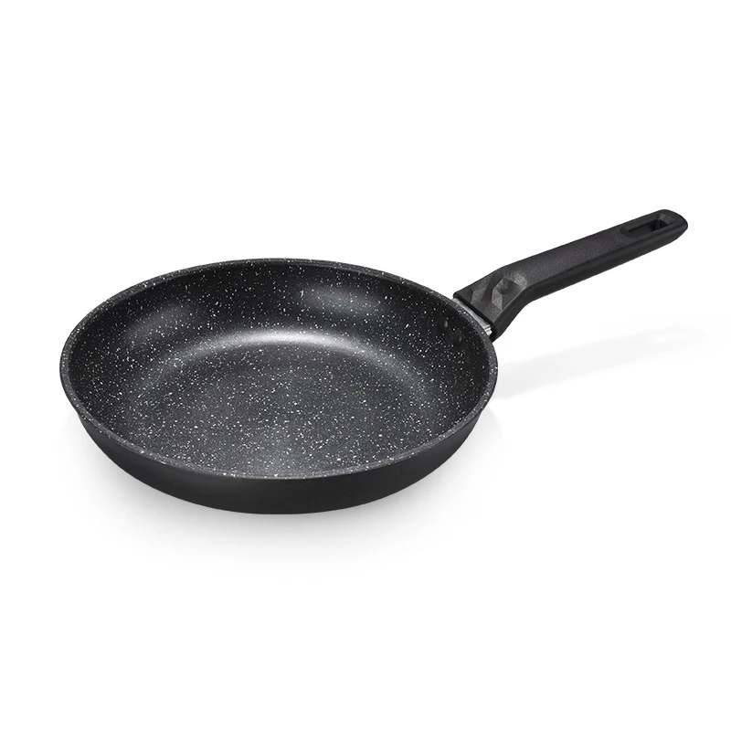 Customized Pizza Grill Frying Pan Stone Frying Pan Aluminium Non Stick Skillets