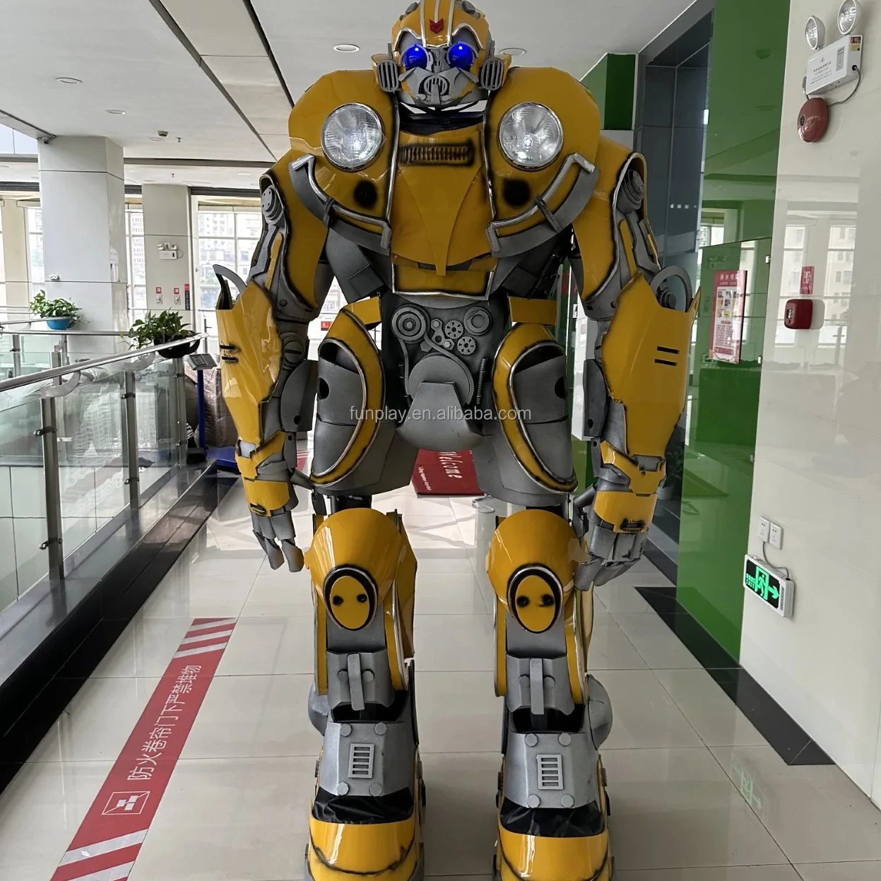 2.6 Meter LED Realistic Life Size Robot Car Costume for Adults Buy